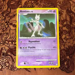 Mewtwo LV. 42 11/146 Legends Awakened Pokemon Card 2008 - Image 1