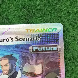 Pokemon Paradox Rift Professor Turo's Scenario 257/182 Illustration Rare Card - Image 3