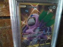 Pokemon vmax gold art sr graded promo oranguru vstar gx ex 199/185 v Card b4 - Image 2