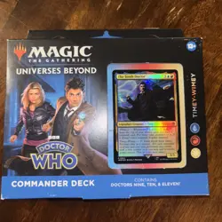 Magic The Gathering Universes Beyond - Doctor Who Timey-Wimey - Commander Deck - Image 1