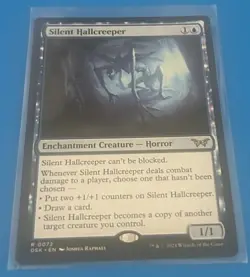 MTG Silent Hallcreeper Rare 0072 NM - Duskmourn - Image 1