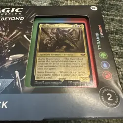 New Sealed MTG - Universes Beyond: Warhammer 40,000 Tyranid Swarm Commander Deck - Image 4