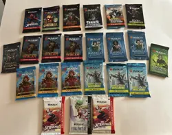 MTG Booster 23 Pack Mixed Lot - 3 Collector FF + 2 Spiderman! 20Reg Boosters!!!! - Image 1