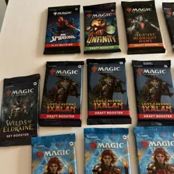 MTG Booster 23 Pack Mixed Lot - 3 Collector FF + 2 Spiderman! 20Reg Boosters!!!! - Image 2