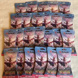 Magic The Gathering - The Lost Caverns of Ixalan Set Booster - LOT OF 24 - NEW - Image 1