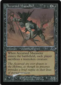 Accursed Marauder (Retro Frame) - FOIL - C Modern Horizons 3 405 - MTG - Image 1
