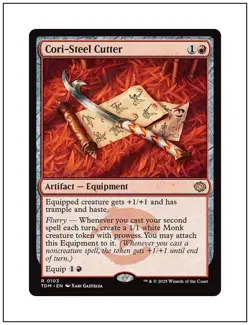 1x Cori-Steel Cutter, Magic the Gathering MTG NM - Image 1