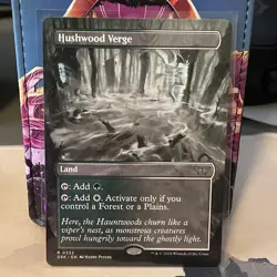 Hushwood Verge (Borderless) Duskmourn: House of Horror Regular NM #0332 - Image 1