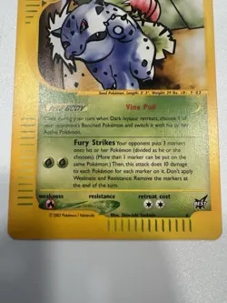 Dark Ivysaur #6 - Best of Game Promo (2003) - WOTC - Pokemon TCG - NM - Image 4
