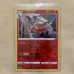 Charizard 010/078 Pokemon GO Reverse Holo - Image 1