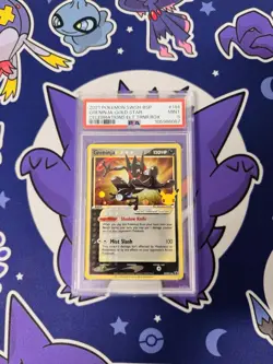 2021 Pokemon Greninja Gold Star Celebrations ETB Promo SWSH144 Mint PSA 9 - Image 1