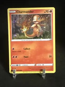 Charmander SWSH092 Holographic Black Star Promo Pokemon TCG - Image 1