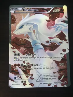 Pokemon Reshiram (Full Art) RC22/RC25 Legendary Treasures: Radiant Collection - Image 1