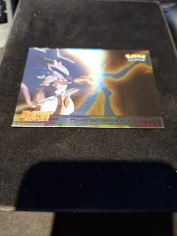 1999 Topps Pokemon Mewtwo Strikes Back Trying Out The New Toy Holo Foil - Image 1