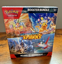 Pokemon TCG: S&V Surging Sparks Sealed Booster Bundle Box S114 - Image 1