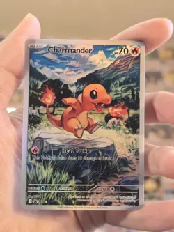 Charmander Pokemon Novelty Card Illustration Rare *SEE DESC* - Image 1