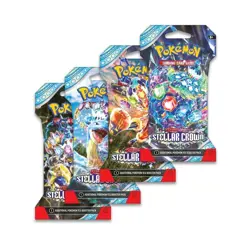POKEMON TCG STELLAR CROWN SLEEVED BOOSTER PACK (RANDOM ARTWORK) *CANADIAN SELLER - Image 1