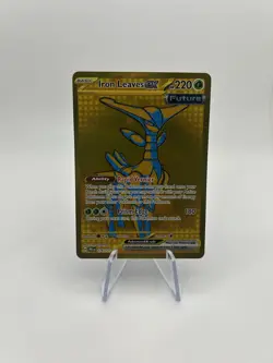 2025 POKEMON PRISMATIC EVOLUTIONS 176/131 IRON LEAVES EX HYPER RARE MINT - Image 1