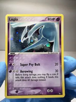 Lugia 2/17 Cosmos Holo POP Series 5 MP Pokemon TCG - Image 2