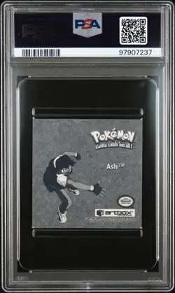 Pokemon Ash 1999 Stickers Series 1 Bonus Prism #PR44 PSA 8 - Image 2