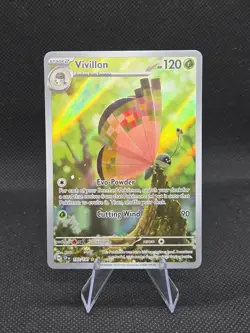Vivillon 193/191 Illustration Rare Full Art Holo Surging Sparks Pokemon TCG 2024 - Image 1