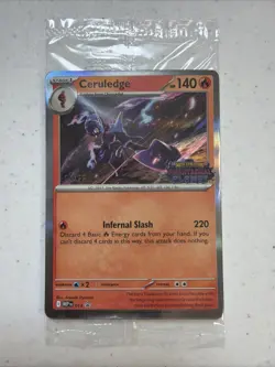 Pokemon TCG Phantasmal Flames STAFF Promos Full Set of 4 Sealed - Image 1