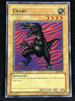 YUGIOH URABY LOB-069 1ST ASIAN ENGLISH (NM) - Image 1