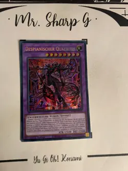DESPIANISCHER QUAERITIS - 1. AUFLAGE MP22DE141 DE Yu-Gi-Oh! CARD SECRET RARE** - Image 3