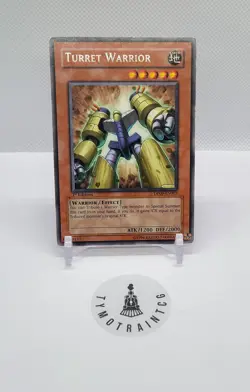 Yu-Gi-Oh! TCG - Turret Warrior - DP09-EN003 Rare 1st Edition - Image 1