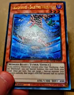 Yu-Gi-Oh! Ultimate Rare Style Blackwing - Gale the Whirlwind - Image 1