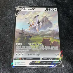 Pokemon Card TCG Arceus V SWSH204 Sword & Shield Black Star Promo NM-MINT - Image 1