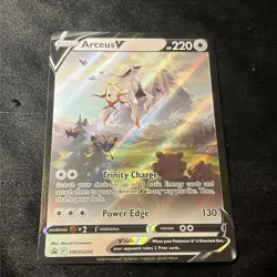 Pokemon Card TCG Arceus V SWSH204 Sword & Shield Black Star Promo NM-MINT - Image 2