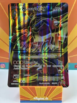 M Lucario ex #55a Jumbo Promo Card Pokemon TCG 2017 Oversized Near Mint - Image 1