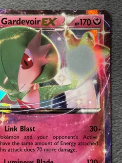 Gardevoir EX 78/114 2016 Ultra Rare Holo Pokemon Card CY Steam Siege LP - Image 5