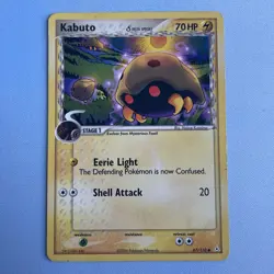 Kabuto Delta Species 67/110 Holon Phantoms Regular Pokemon TCG Card English LP - Image 1