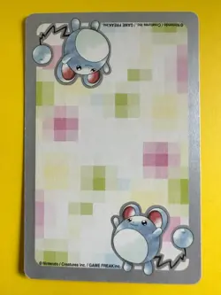 Mareep pokemon Playing Poker Card Silver Marill Nintendo Japanese - Image 4