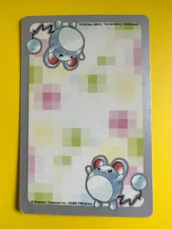 Mareep pokemon Playing Poker Card Silver Marill Nintendo Japanese - Image 5