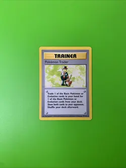 Pokemon Trader 77/102 Base Set Shadowless Pokemon Card LP - Image 1