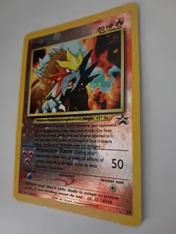 Entei Black Star Promos 34 Holo Pokemon Card TCG - Image 4