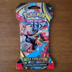 MEGA EVOLUTION Pokemon Trading Card Game: Sleeved Booster pack SEALED 10 Cards - Image 4