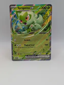 Sprigatito ex 087 Sv: Scarlet & Violet Promo Cards - Lightly Played Ultra Rare - Image 1