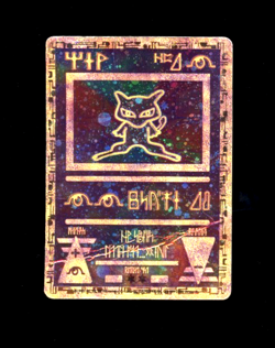 Ancient Mew Pokemon Card - HEAVY DAMAGE WITH CREASES - Image 1