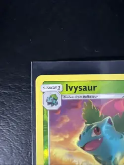 Ivysaur 2/73 Shining Legends Pokemon 2017 TCG Reverse Holo Card ( Pack Fresh ) - Image 2