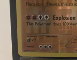 Pokemon TCG Golem XY Flashfire 47/106 Reverse Holo Rare Card Played LP - Image 5