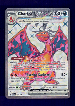 Charizard ex SVP EN #056 Full Art Holo Tera Promo Pokemon Card NM/Mint 🔥 - Image 1