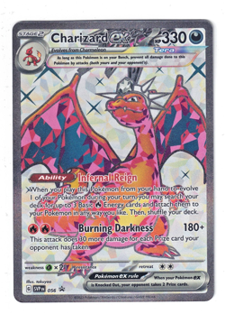 Charizard ex SVP EN #056 Full Art Holo Tera Promo Pokemon Card NM/Mint 🔥 - Image 2