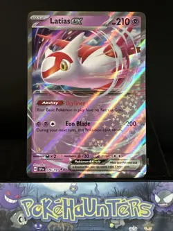 Pokemon Card Latias EX 076/191 Surging Sparks Double Rare Near Mint - Image 1