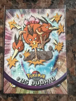 Dodrio #85 - Topps Blue Logo - TV 1st Print Pokemon Card - Non-Holo - NM/M - Image 1