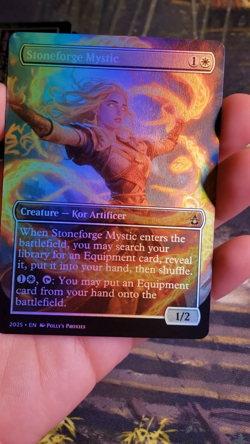 Stoneforge Mystic FOIL Proxy Playtest Card with Custom Art Design - Image 2