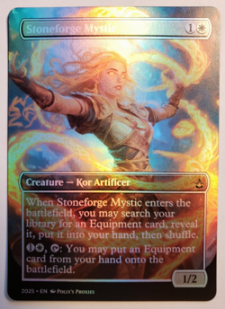 Stoneforge Mystic FOIL Proxy Playtest Card with Custom Art Design - Image 4